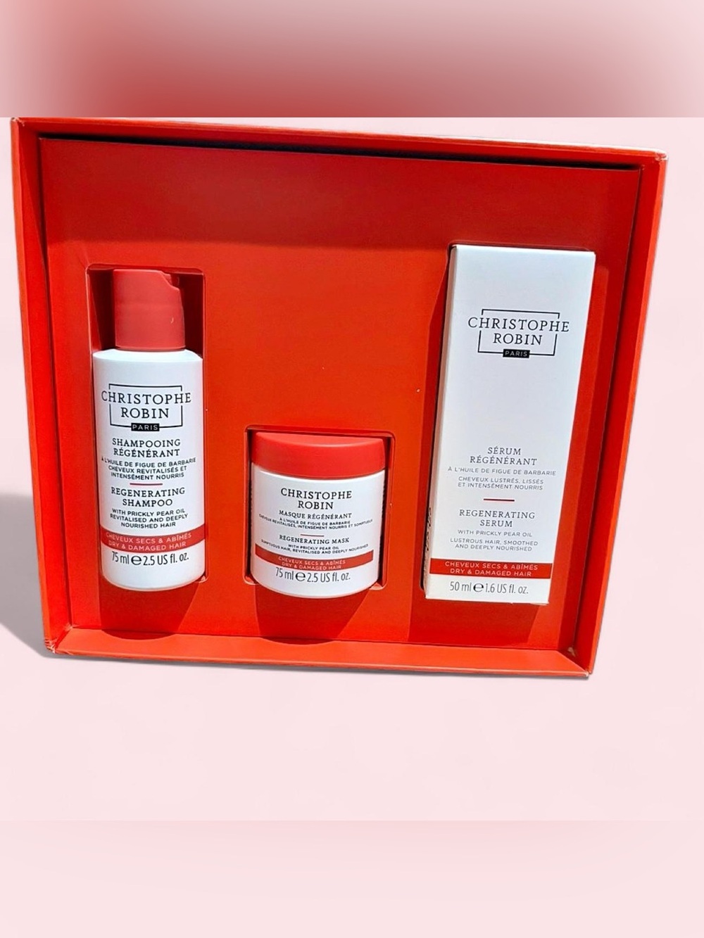 Christophe Robin Regenerating Ritual Gift Set - Pink - Picture 3 of 4